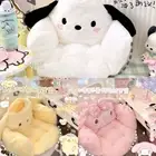 My Melody Pompom Purin Kuromi Cinnamoroll Pochacco Chair Plush Seat Pad Cushion
