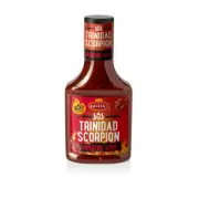 ROLESKI TOMATOE SAUCE TRINIDAD SCORPION - 340G - VERY HOT BBQ GRILL BARBECUE
