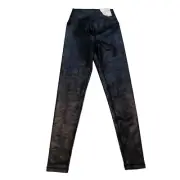 Offline by Aerie Hi-Rise Leggings, Black Metallic, Size Small, New W/ Tags