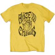 Alice In Chains Transplant (Yellow) T-Shirt NEW OFFICIAL