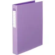 Colourhide Ring Binder PE 2D 25mm A4 Purple Box 12