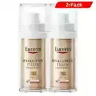 2 x EUCERIN HYALURON-FILLER + Elasticity 3D Serum 30ml Reduce Dark Age Spots