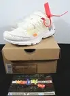 Nike Air x Off White Presto White Gray Sneakers Boy's Size Men's 4-7 AA3830-100