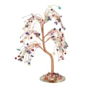 Crystal Tree Gifts for Women Money Tree of Life Stones Colorful