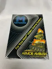 Armor Ambush (Atari 2600, 1982) mint, sealed original packaging.