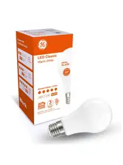 GE 10.5W Glass Opal ES LED GLS Globe in Warm White