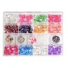 Heart Nails Art Charms Flatback Nail Charms Rhinestones Nails Art Decorations