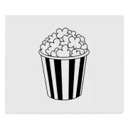 2 x 'Popcorn Bucket' Microfibre Lens / Glasses Cleaning Cloths (LC00032038)