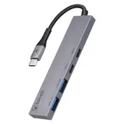 Bonelk Long-Life USB-C 4 in 1 Multiport Slim Hub (Space Grey)