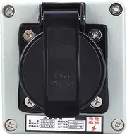 Marhynchus Industrial Grade Socket 10A Waterproof And Dustproof Socket 2200W220V For Factory Use (1 digit 80 * 75 * 60)
