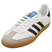 adidas Samba Og Mens Casual Trainers in White Navy