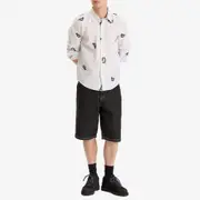 Pop Trading Company Letters Striped POP Shirt