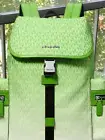 Michael Kors Cooper Men Lady Shoulder Backpack Bag For Travel Trip Hiking Green