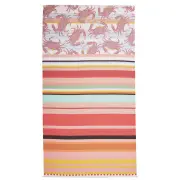 Oilily Crazy Crabs Printed Cotton Beach Towel