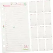 GETAJGHSD Thick Sturdy Planner Inserts Loose Leaf Paper for Notebook Refill Paper