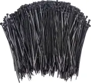 1000 Pcs Cable Ties Self-Locking Nylon Zip Ties Premium Plastic Heavy Duty 6Inch