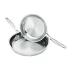 Scanpan Impact Frying Pan Stainless Steel Double Riveted Handle Set 2 Pieces