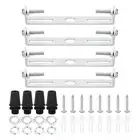 4set 95mm Ceiling Light Plate Kit Light Fixture Mounting Bracket Plate Crossbar