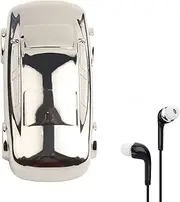 32GB Digital Voice Recorder - Voice Activated Portable Audio Recording Device for Office Use, Includes 3.5mm Earphones for Playback, Stylish Car Model Design