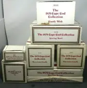 Avon The 1876 Cape Cod Collection Vintage New In Original Boxes Ruby Red 1987