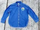 Universal Thread Women's Long Sleeve Classic Denim Customized Patch Plus-Size XS
