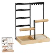 Jewelry Organizer Display Stand Necklace Bracelet Earrings Ring Tray for Room Decor