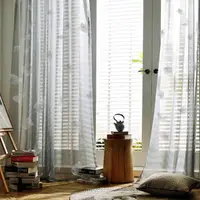 在飛比找momo購物網優惠-【PLUSIEURS】翩翩蝴蝶織窗紗可當防蚊門簾(寬150x