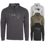 New era Fleece Hoody - NFL New England Patriots wood camo Grey M