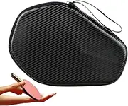 Table Tennis Paddle Case,Hexagonal Hard Shell Storage Case for Paddles - Waterproof Fabric Storage Case Holder for Table Tennis Players, Enthusiasts, Beginners