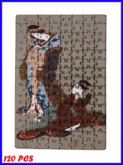 Katsushika Hokusai - TWO BEAUTIES Art Paint - 120 Piece Jigsaw Puzzle