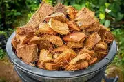 Clean Coconut Husk Organic fiber Chips Bites Orchids anthurium free shipping