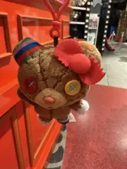 Hello Kitty Chucky Teddy Bear Plush Clip