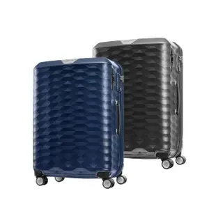 【Samsonite 新秀麗】25吋Polygon 極致奢華PC煞車雙輪TSA行李箱(多色可選)