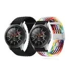 22mm Braided Nylon Watch Band Wrist Strap for Suunto 9 Peak / Suunto 5 Peak