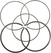 HUVNEXA 68MM Piston Rings, for GX160 GX200 168F 163CC 196CC 5.5HP 6.5HP 4-Stroke Engine Motor Generator Water Pump Mower Car Piston Ring Set