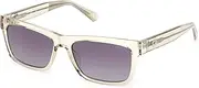 [GUESS] GU00221 Sunglasses 57Z shiny beige 57/17/145 Men, 57z Shiny Beige, 57/17/145