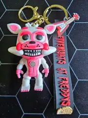 FUNTIME FOXY FIVE NIGHTS AT FREDDY'S KEYCHAIN KEYRING *