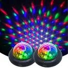 Mini Disco Party Light Night Light 2 in 1 Flashes with Music Sound Activated ...
