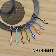 13MM GMT Watch Hand BGW9 Strong Blue Luminous Hand Accessories for NH34 Movement