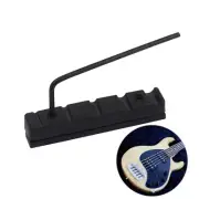 5 String POM Bass Bone Bridge Saddle and Slotted Nut with 1.5 Wrench bass nut