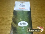 EP INVADER BRUSH 2.5 INCH OLIVE ENRICO PUGLISI - NEW FLY TYING DUBBING TROUTLORE