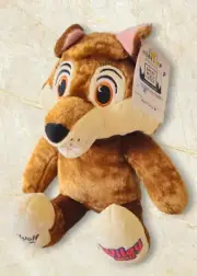 BRAND NEW WITH TAG: BUILD A BEAR THE GREAT WOLF PACK WILEY WOLF BROWN 18'' PLUSH