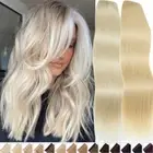 CLEARANCE Russian Remy Clip In Human Hair Extension Thick 3/4Full Head One Piece