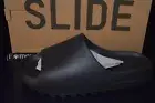 Adidas Yeezy Slides Black Onyx HQ6448 Sandals Footwear Kanye West