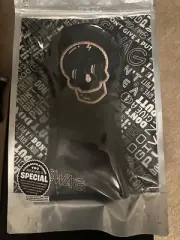 NEW/Sealed Swag Rainbow Skull Driver F5 Headcover SPECIAL (black) Fool Box only