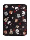 Jujutsu Kaisen Chibi Characters Cozy Throw Blanket NWT
