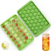 Round Ice Cube Trays for Freezer,1"X33 PCS round Ice Cube Mold,Small Circle Ice