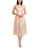 Dress the Population Uma Sequinned Lace Dress