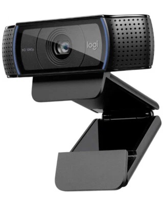 Logitech C920x Pro HD Webcam Black New Free Shipping Work From Home Professional