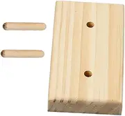 CIMAXIC Wooden Thread Stand for Embroidery and Knitting Lightweight and Portable Spool Organizer Rack for DIY Projects Efficient Space Management for Home Sewing and Crafting